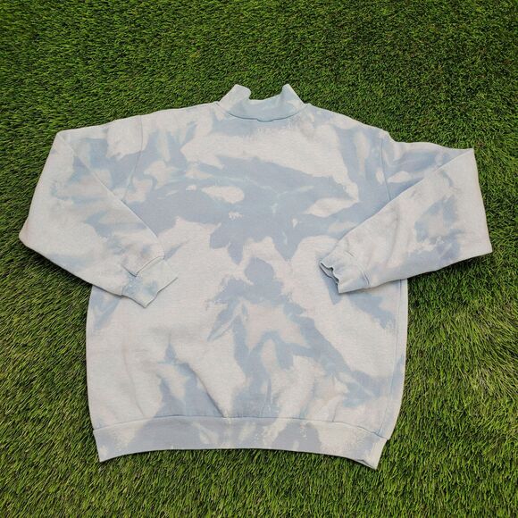 Vintage Beverly-Hills Sweatshirt Women Medium 20x22 Blue USA - Picture 2 of 14